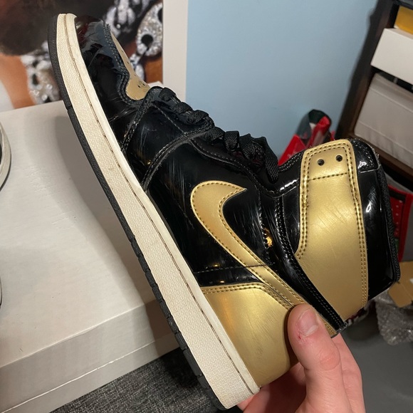 Air Jordan 1 OG NRG Gold Toe - Picture 8 of 9